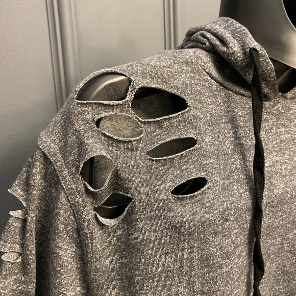 True Rock Ripped Hoodie - Picture 4 of 4